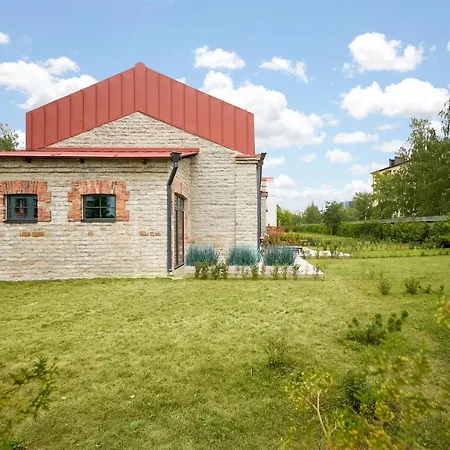 Lägenhet High Ceiling Loft With Its Own Backyard And A Terrace Tallinn