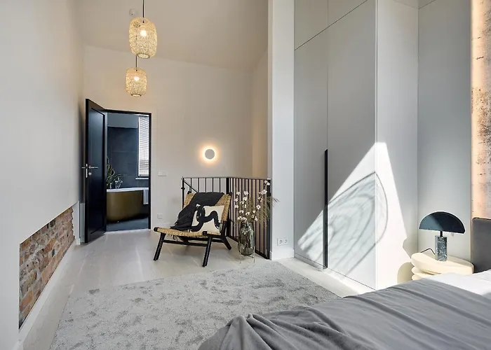 Lägenhet High Ceiling Loft With Its Own Backyard And A Terrace Tallinn